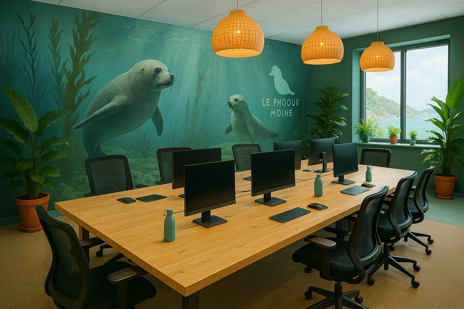 Salle de réunion Le Phoque Moine Nomawork